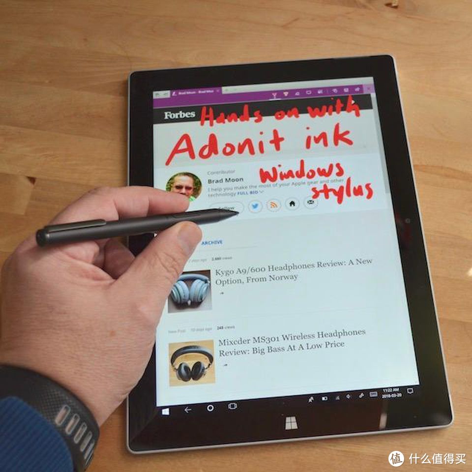 （测评）Adonit Ink ：经济实用的Surface触控笔