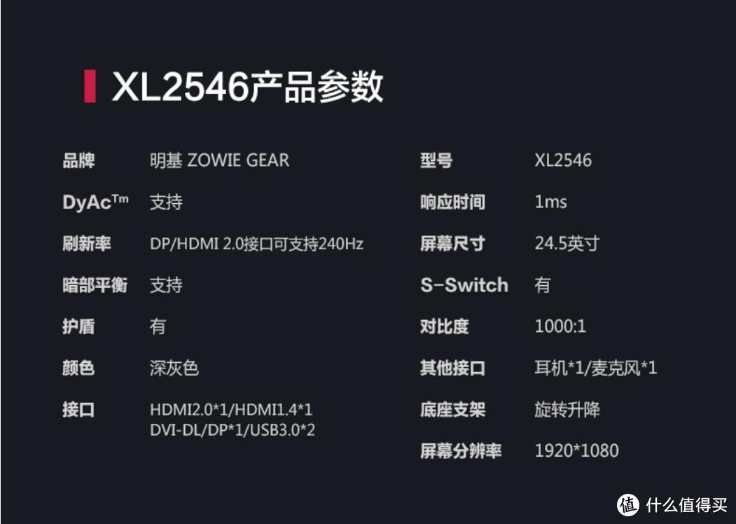 原生240Hz的“跳坑”指南：ZOWIE GEAR XL2546 电竞显示器深度解析