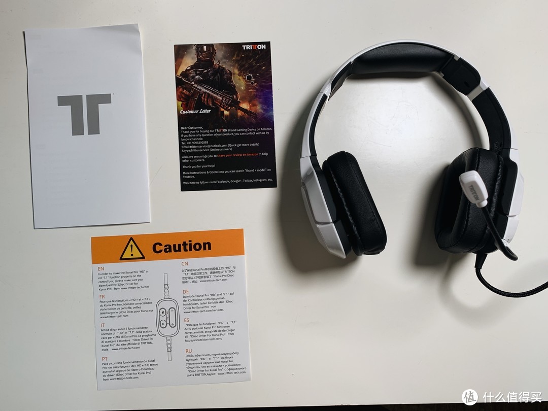 300元内的全平台之选，TRITTON Kunai Pro Dirac 虚拟7.1游戏耳机体验