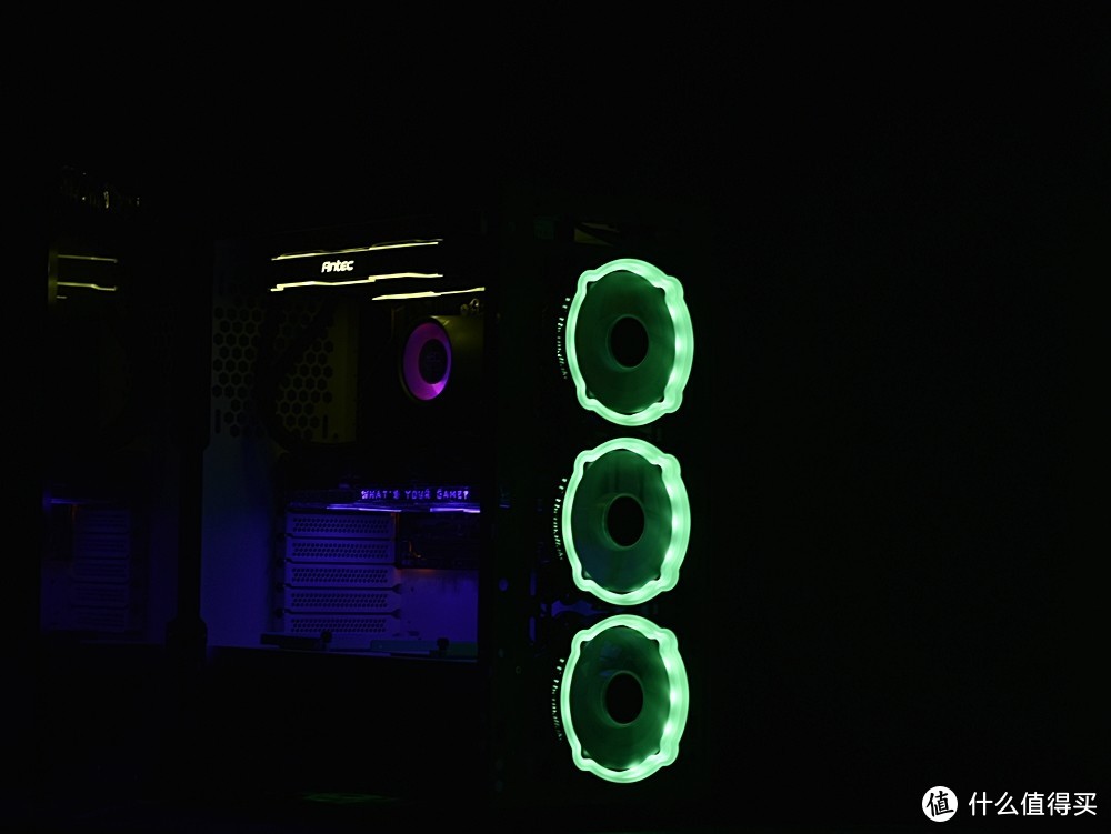 Tt曜越 Thermaltake RGB三件套 挑战者H3机箱 玲珑ARGB风扇 Smart BX1 RGB 550W电源  升级装机评测体验