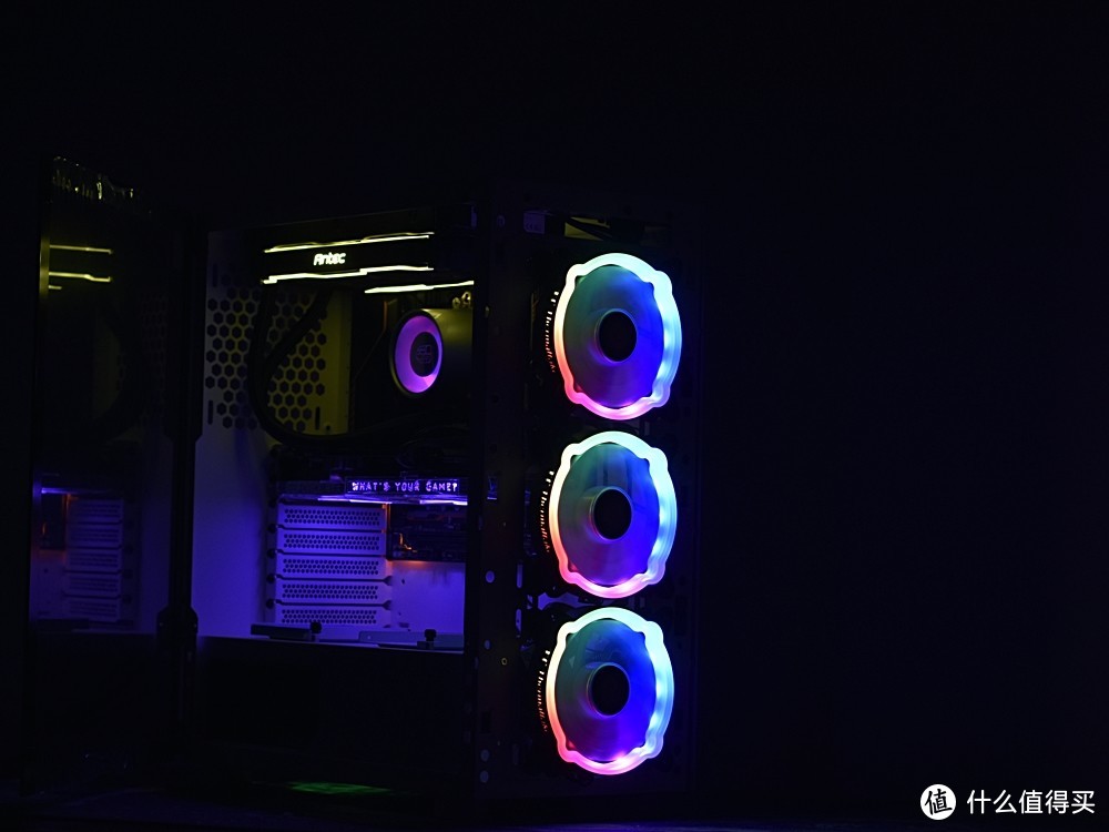 Tt曜越 Thermaltake RGB三件套 挑战者H3机箱 玲珑ARGB风扇 Smart BX1 RGB 550W电源  升级装机评测体验