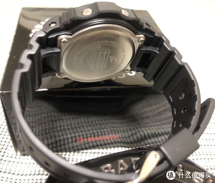 355元G-SHOCK经典方块-镜面表盘-卡西欧手表开箱评测