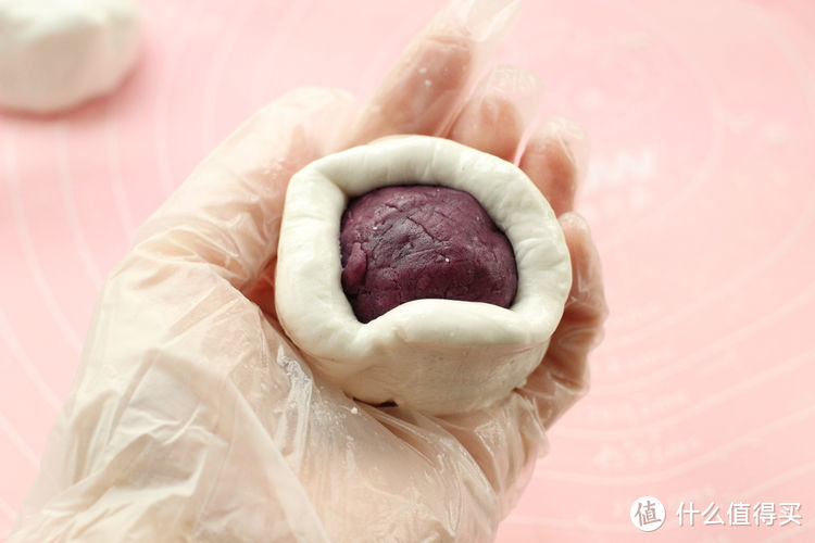 紫薯糯米饼做法太简单了，不发面不擀面，少油无糖倍儿柔软，新手也会做