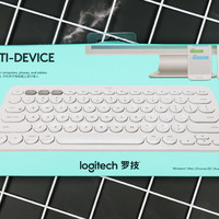 罗技 K380 蓝牙键盘外观展示(键帽|配色)