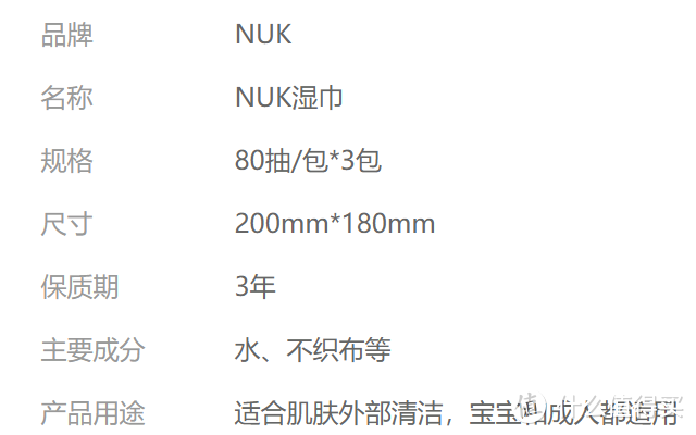 NUK成分