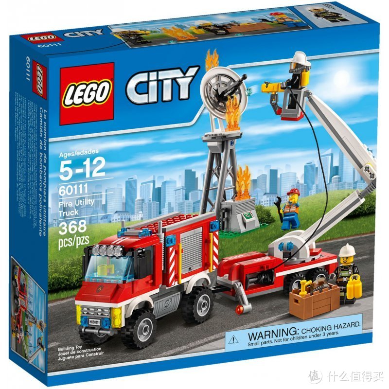 LEGO 乐高 City 城市系列 60111 重型消防车