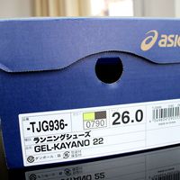 Asics kayano22跑鞋外观展示(脚掌|鞋面|大小|透气性)