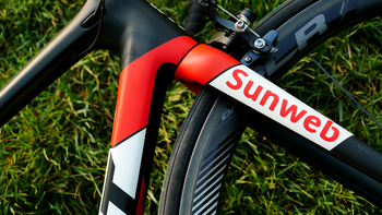 捷安特19款 Tcr Adv Pro 1 sunweb 公路车外观展示(轮组|坐管|坐垫)