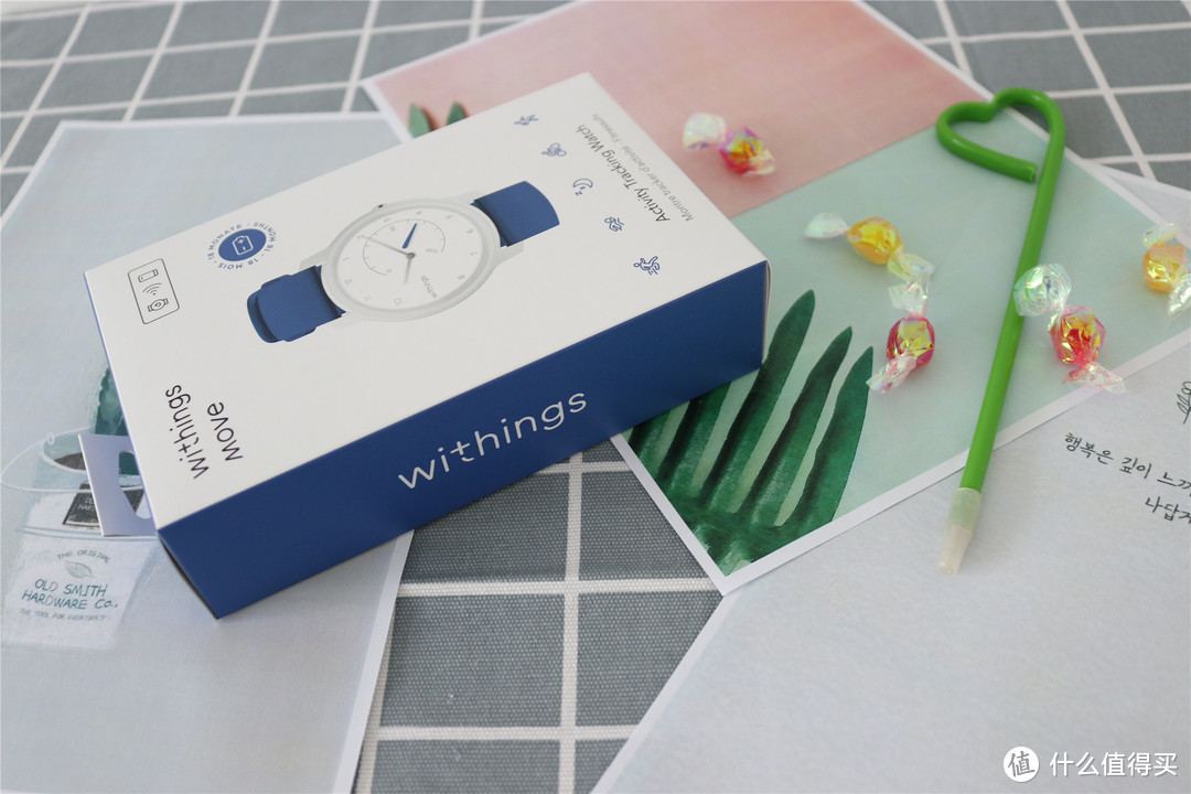 运动也是多彩的，Withings Move运动追踪智能手表开箱