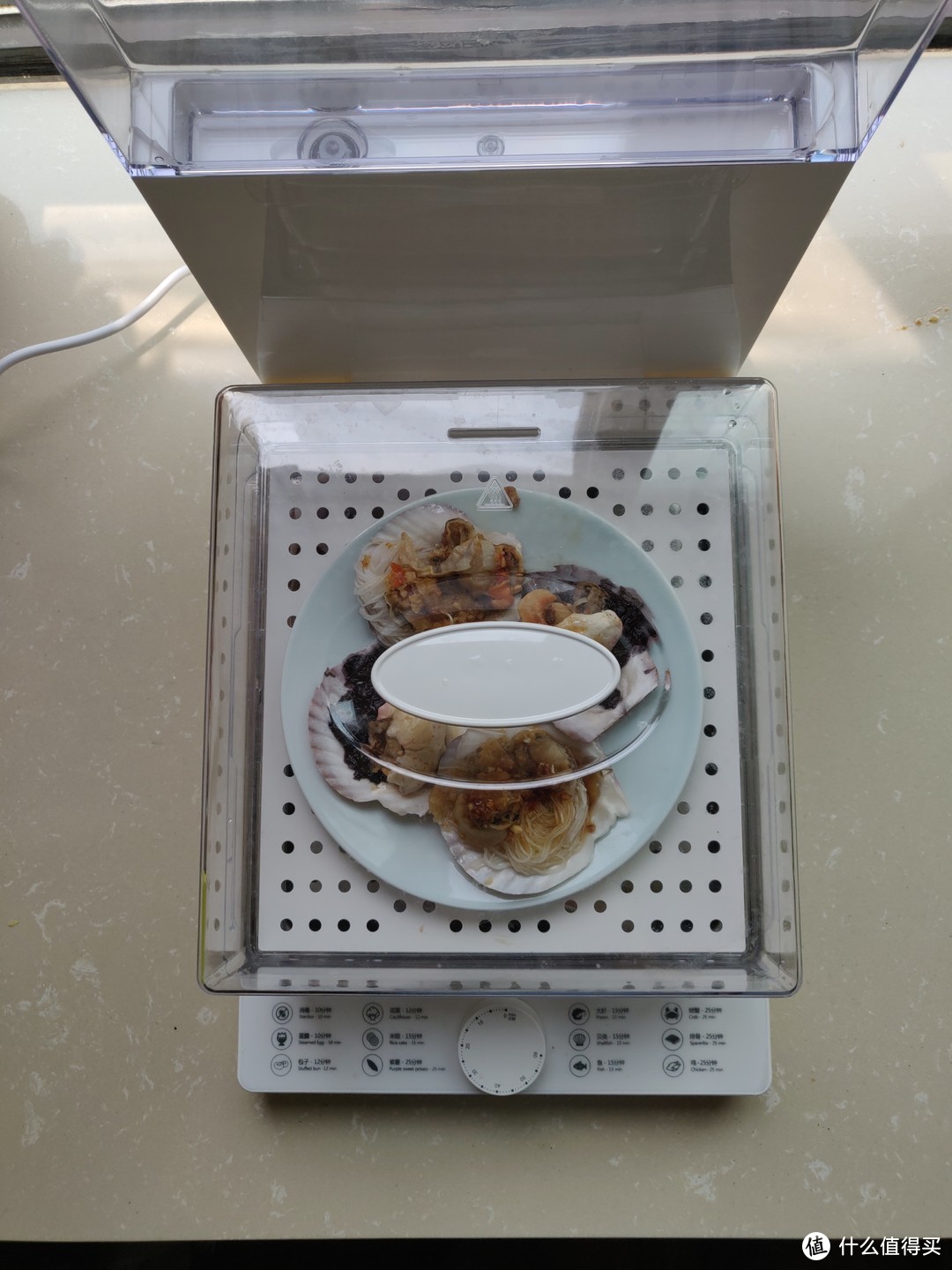 150元吃一大桌蒸海鲜 北欧欧慕折叠电蒸锅体验