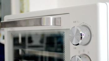 云米 VO3201 电烤箱外观展示(面板|把手|内胆|旋钮|散热口)