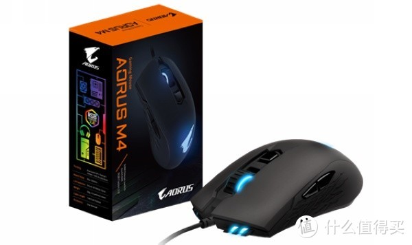 RGB幻彩、6400DPI：技嘉 发布 AORUS M4 游戏鼠标