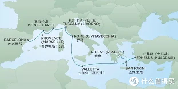 一次性打卡众多欧洲历史名城？地中海邮轮全攻略