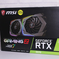 微星 RTX2070 GAMING Z 8G魔龙显卡外观展示(主体|尺寸|灯槽|风扇|扇叶)