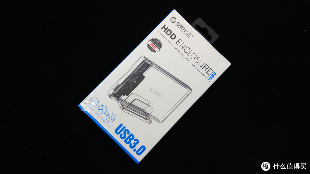 透明、耐看、速度快——奥睿科2159U3支架硬盘盒简评