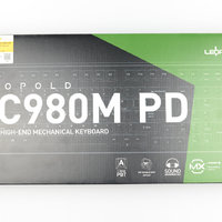 利奥博德 FC980M PD 白绿典藏版外观展示(拔键器|防尘罩|键帽|上盖|出线)