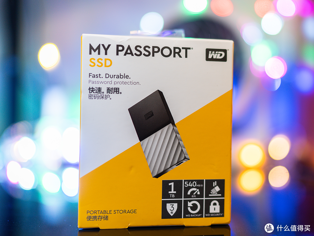 WD西部数据My Passport SSD 1TB移动固态硬盘上手评测