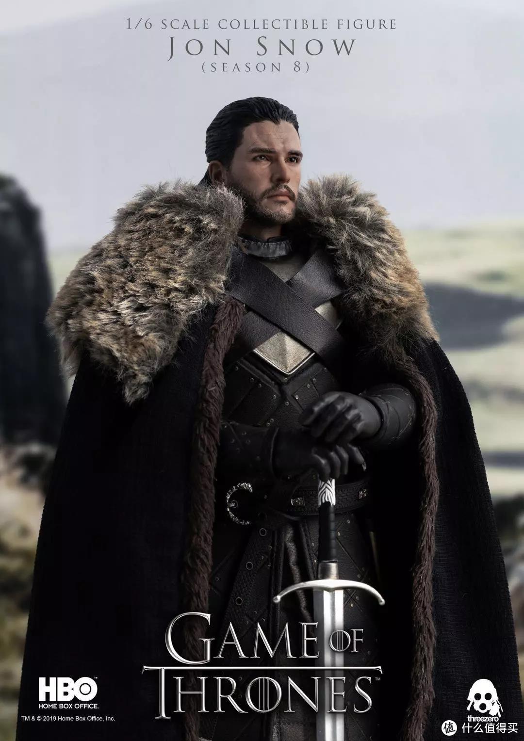 threezero新品人偶权力的游戏雪诺开订雪诺身世公布谁会登上铁王座