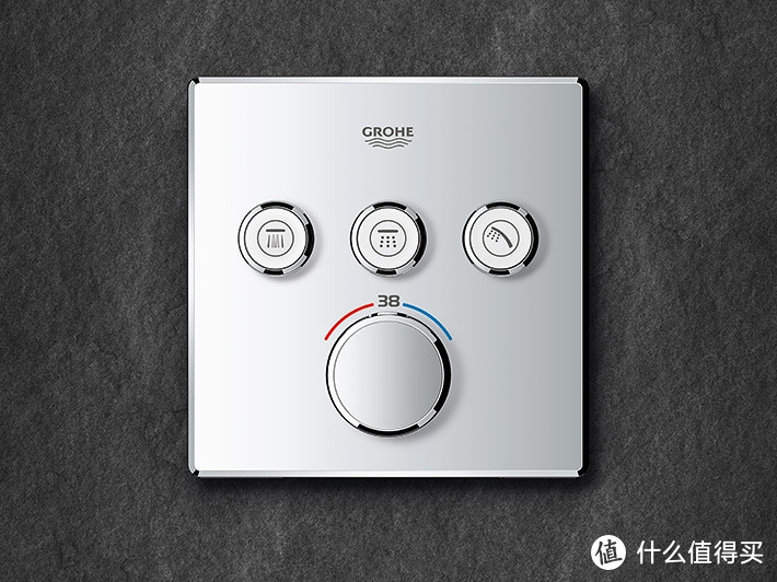 暗藏之美：GROHE 高仪 Grohtherm SmartControl & Eurocube 暗装花洒套装 开箱