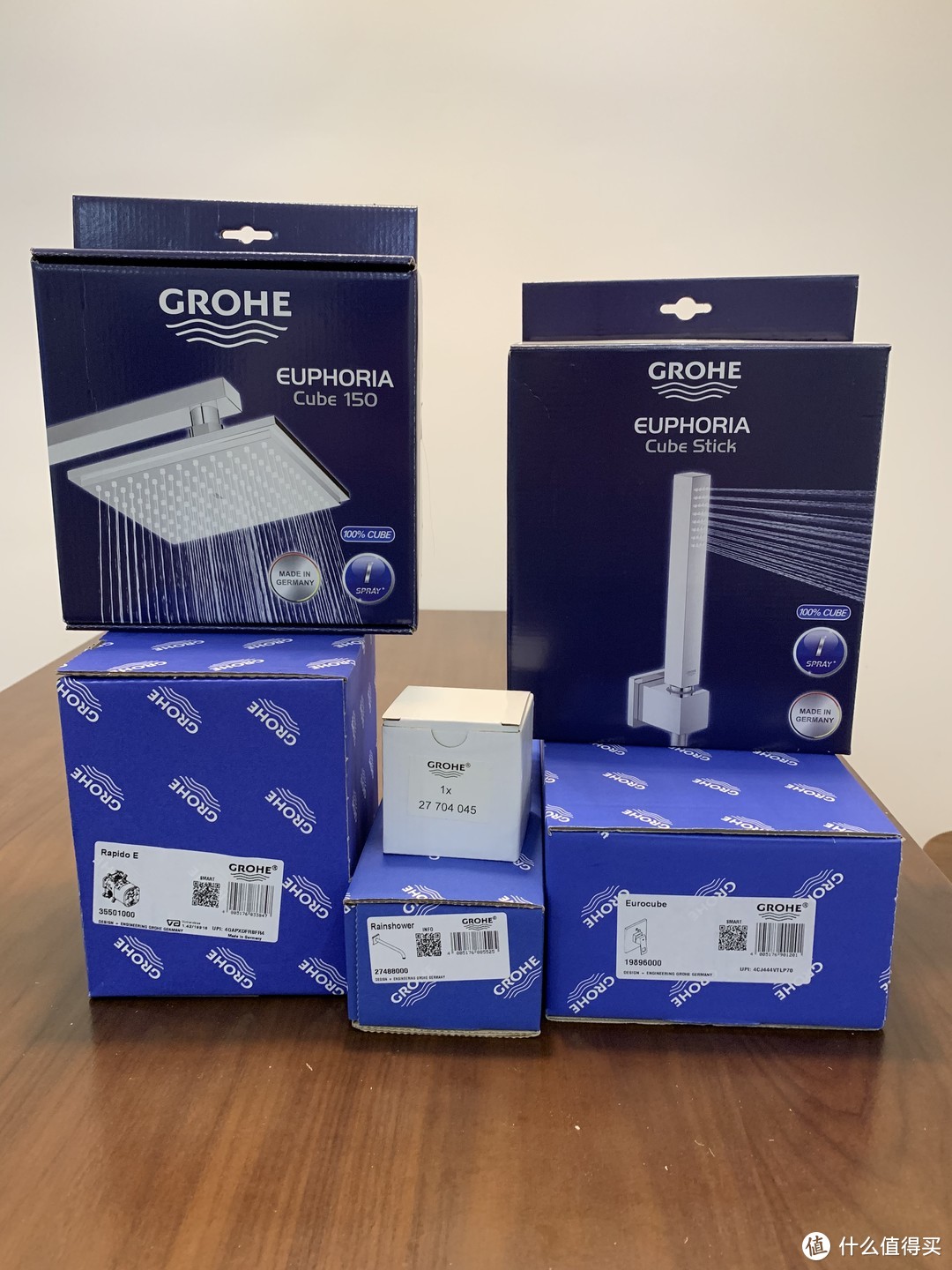 暗藏之美：GROHE 高仪 Grohtherm SmartControl & Eurocube 暗装花洒套装 开箱