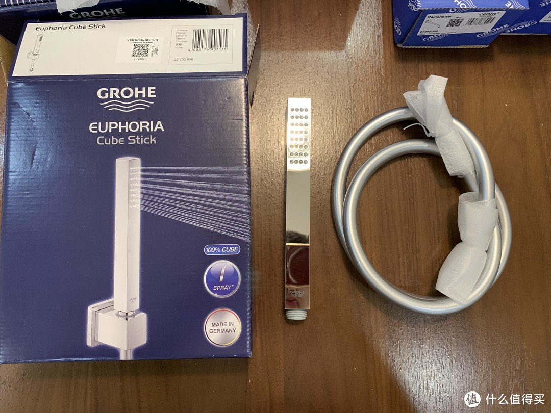 暗藏之美：GROHE 高仪 Grohtherm SmartControl & Eurocube 暗装花洒套装 开箱