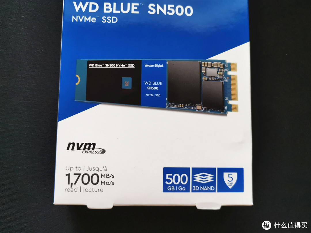 西部数据 WD 蓝盘 SN500 500G使用体验