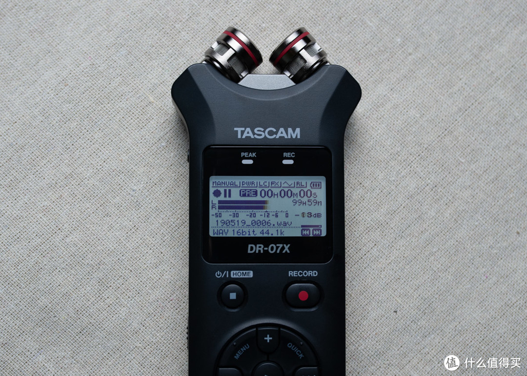 Tascam DR07X 线性录音笔图赏及使用体验