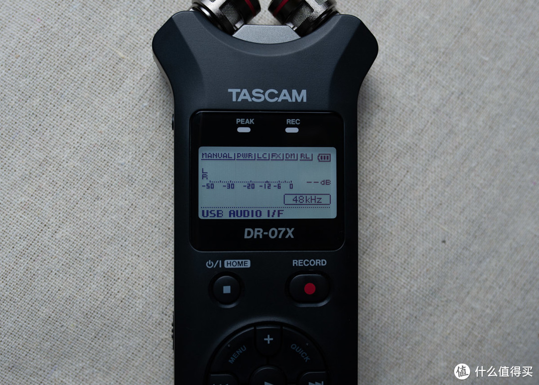 Tascam DR07X 线性录音笔图赏及使用体验