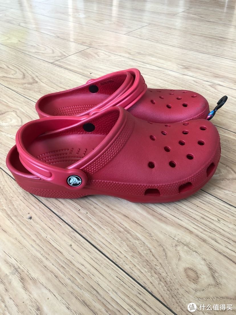 凉鞋届全能王-Crocs 经典款洞洞鞋开箱晒物