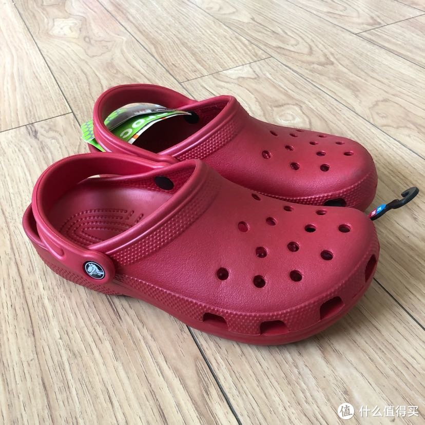 凉鞋届全能王-Crocs 经典款洞洞鞋开箱晒物