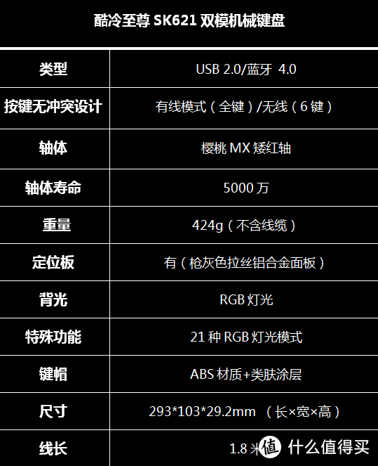 机械键盘居然可以这么小——酷冷至尊SK621双模机械键盘使用体验