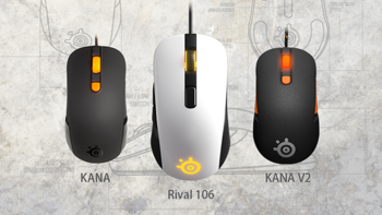 指哪儿打哪儿的小KANA——赛睿Rival 106游戏鼠标评测