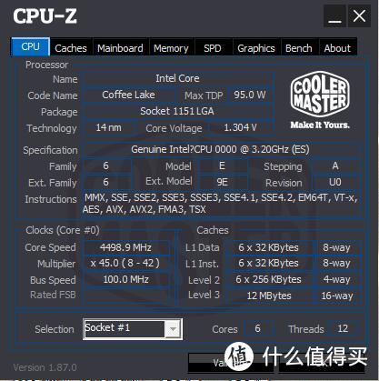 4.5Ghz 8700K ES