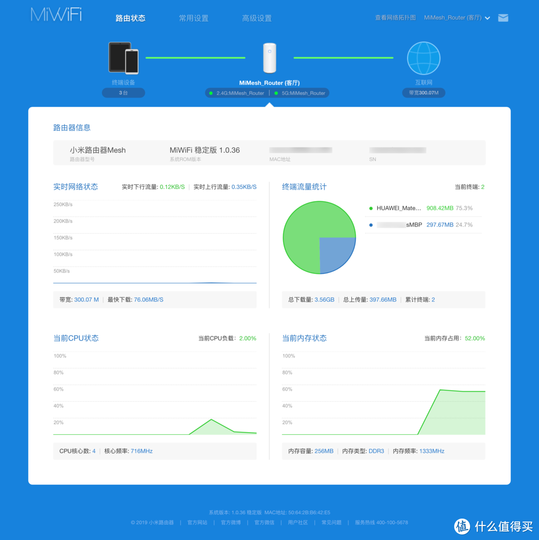 500M宽带下能不能用？朋友自费购买小米路由器Mesh零售版抢先入手开箱和使用体验