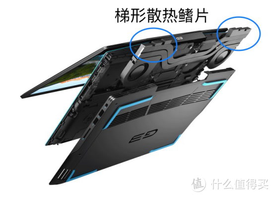 新模具+新功能：DELL 戴尔 2019款 G3游戏本 添加一键散热