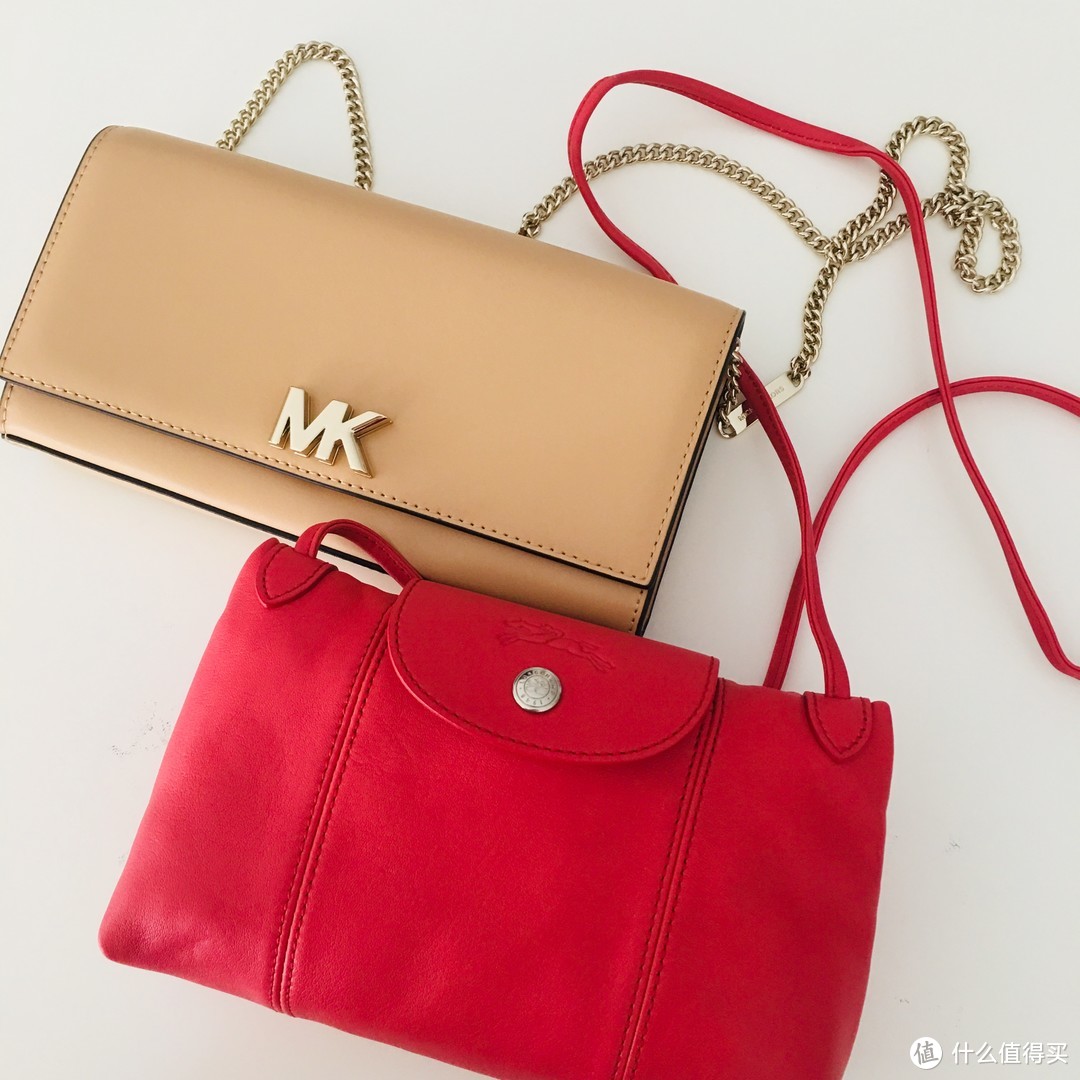 618学堂 京东买到的两款均价400元以下的超划算包包 Mk Michael Kors Mott链条单肩包 Longchamp 龙骧单肩斜挎包 文化娱乐 什么值得买