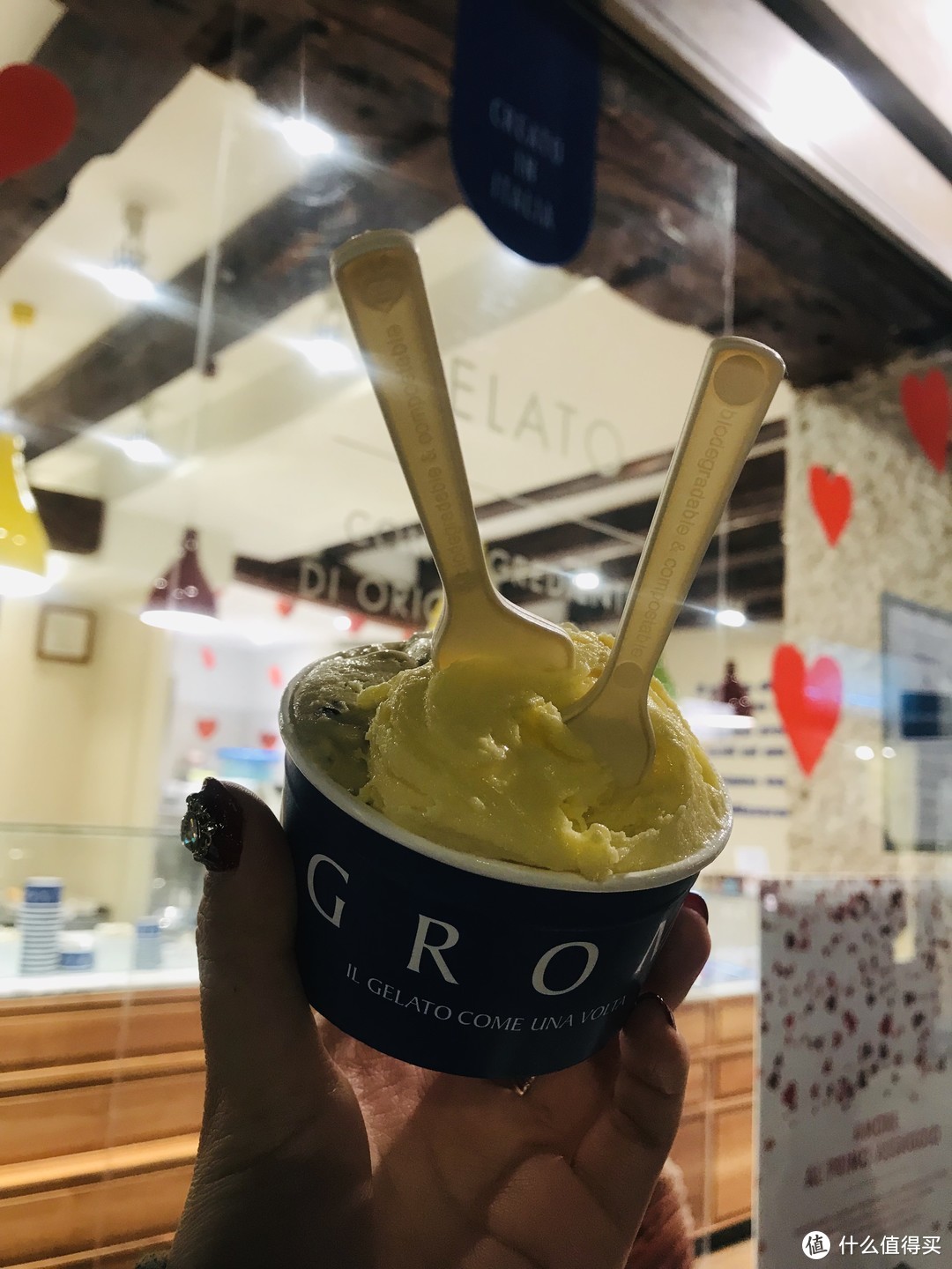 吹爆GROM，这几天最好吃的冰淇淋，看见一次买一次，不后悔！