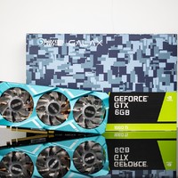 影驰 GeForce GTX1660Ti 金属大师显卡外观展示(导流罩|背板|接口|尺寸|风扇)