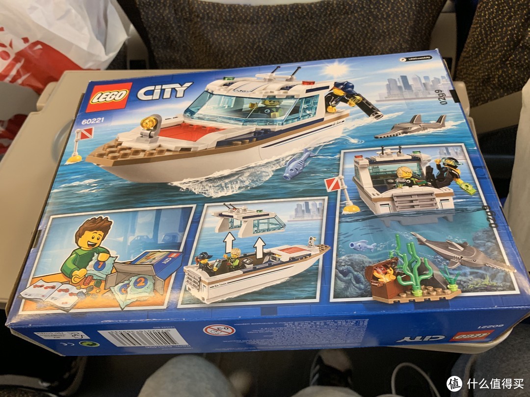 LEGO 乐高60221 阳光潜水游艇晒单