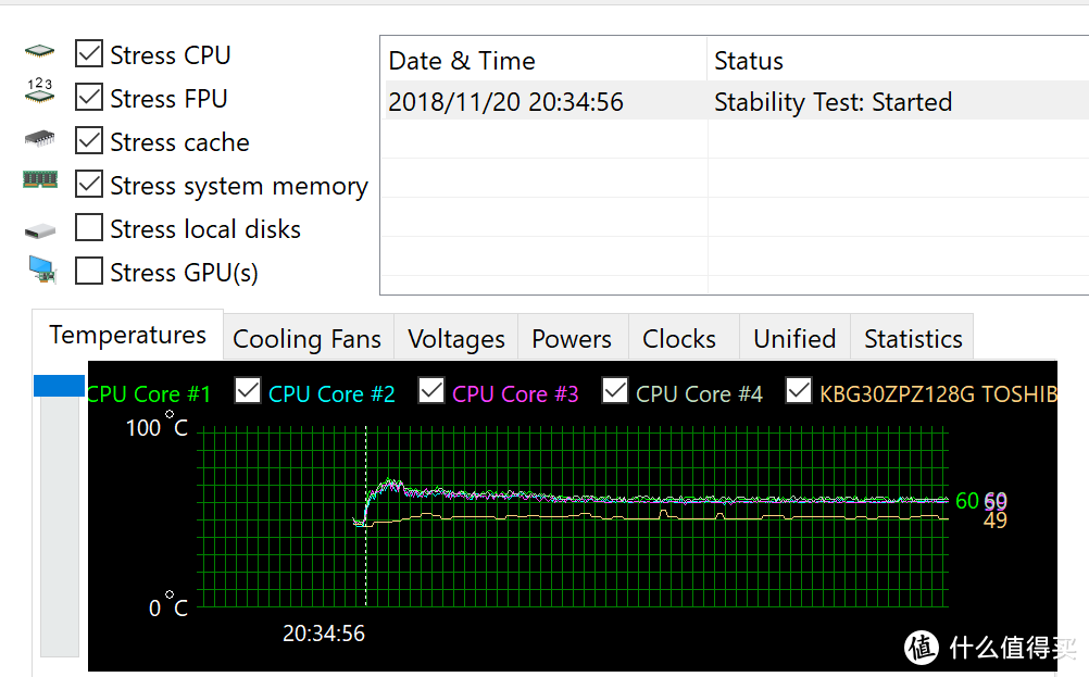 surface pro6 CPU温度