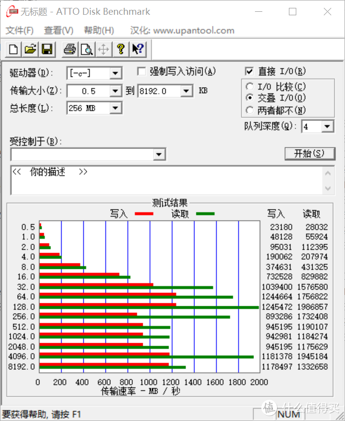 铭瑄240g，读取速度最高2G/s！但很奇怪，读写大文件反而速度变慢 