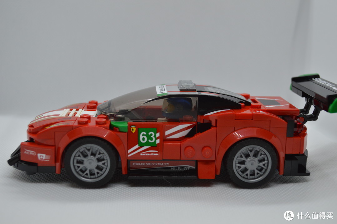 历史课戴表玩积木次回：乐高LEGO 超级赛车系列75886 法拉利488GT3“Scuderia Corsa"”