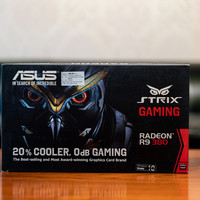 华硕STRIX R9 380 2GBOC GAMING显卡外观展示(热管|散热片|做工|接口|进风孔)