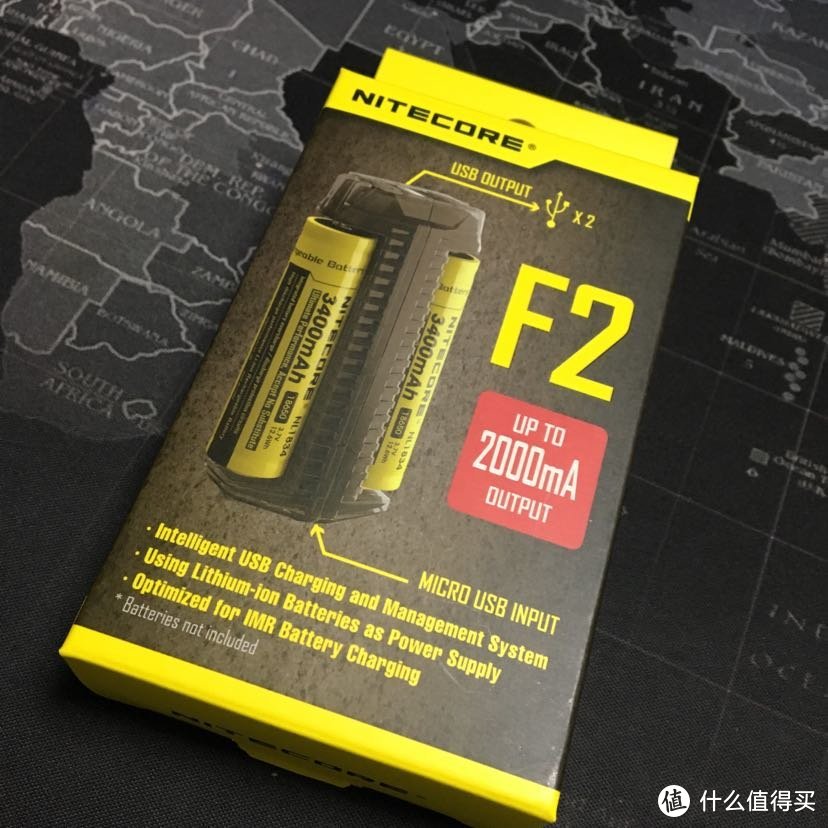 Nitecore奈特科尔F2 18650锂电池充电器