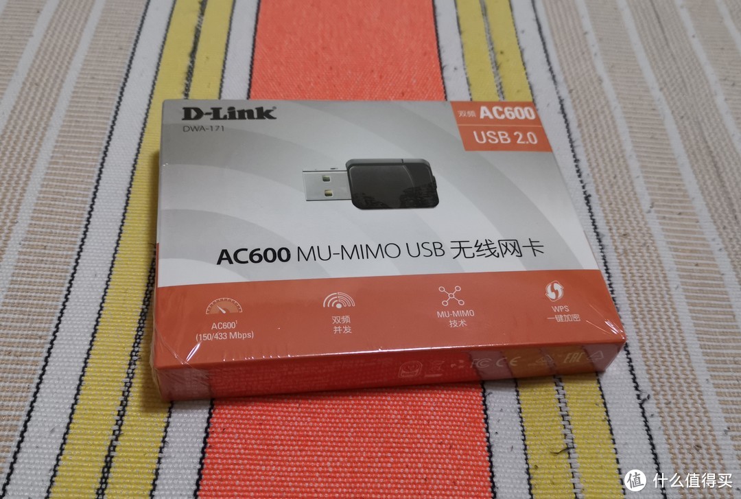 D-LINK DWA-171 mini AC 双频无线网卡开箱简晒