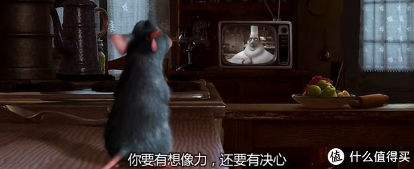 《料理鼠王》：Anybody can cook。