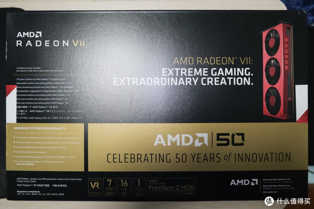 AMD 50周年纪念极简开箱