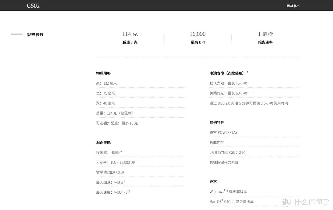 回炉重练，王者归来——罗技G502 LIGHTSPEED无线游戏鼠标简评