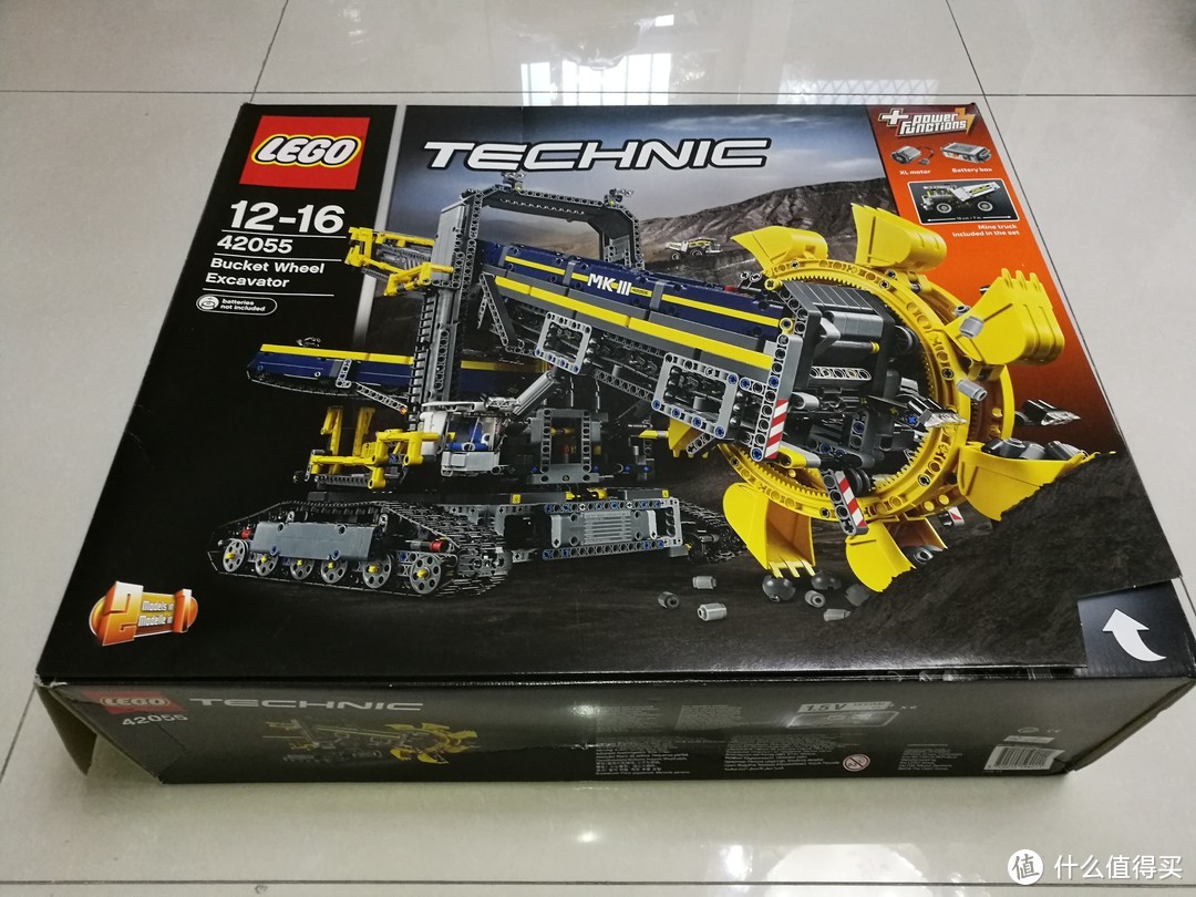 迟到的晒单：“过气”旗舰——LEGO 42055 斗轮挖掘机