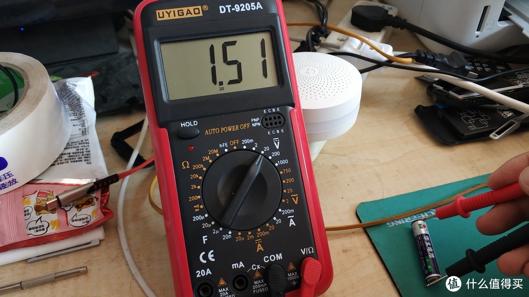 有了万用表能干啥？优仪高 DY-9205A 万用表 晒单